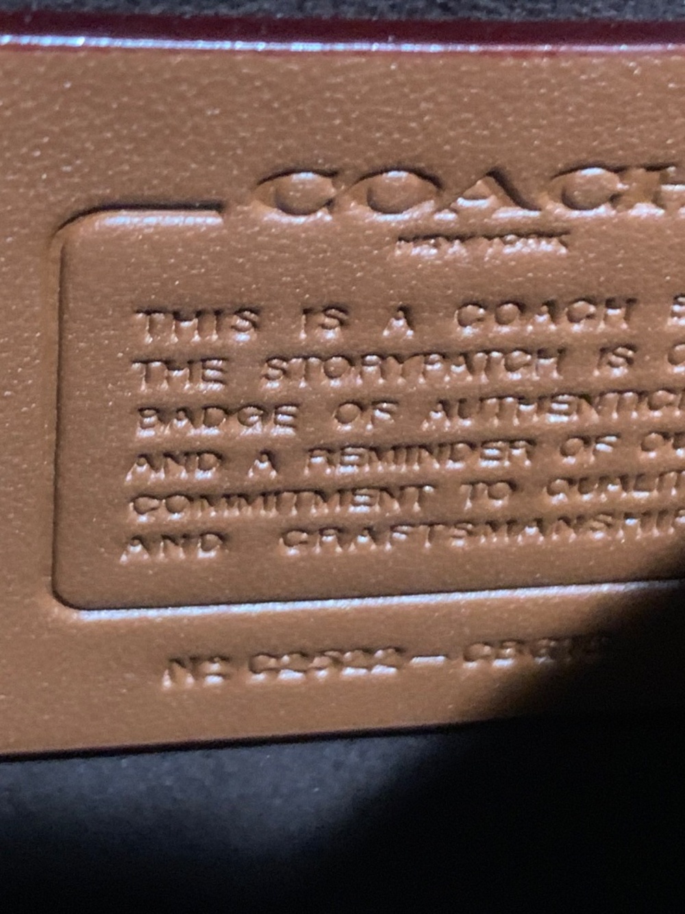 Coach Jonie 22 in Maple - Picture 8 of 10